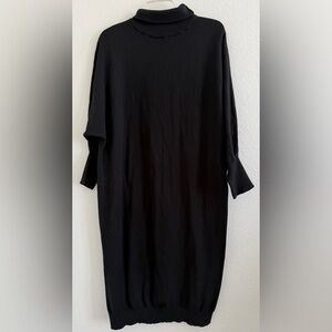 Saturn Black Knit Sweater Tunic